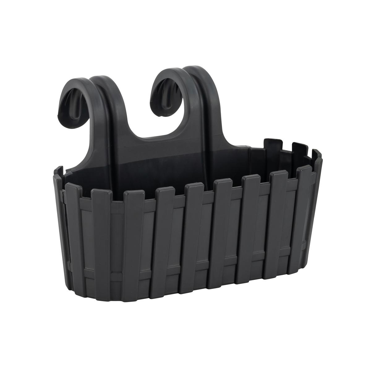 H&auml;ngekasten Recycling-Kunststoff anthrazit