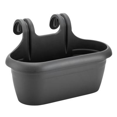 H&auml;ngekasten Recycling Kunststoff anthrazit