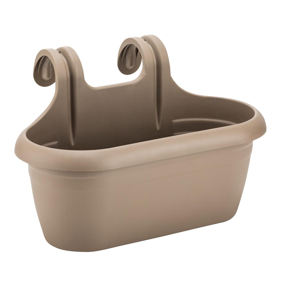 H&auml;ngekasten Recycling Kunststoff taupe