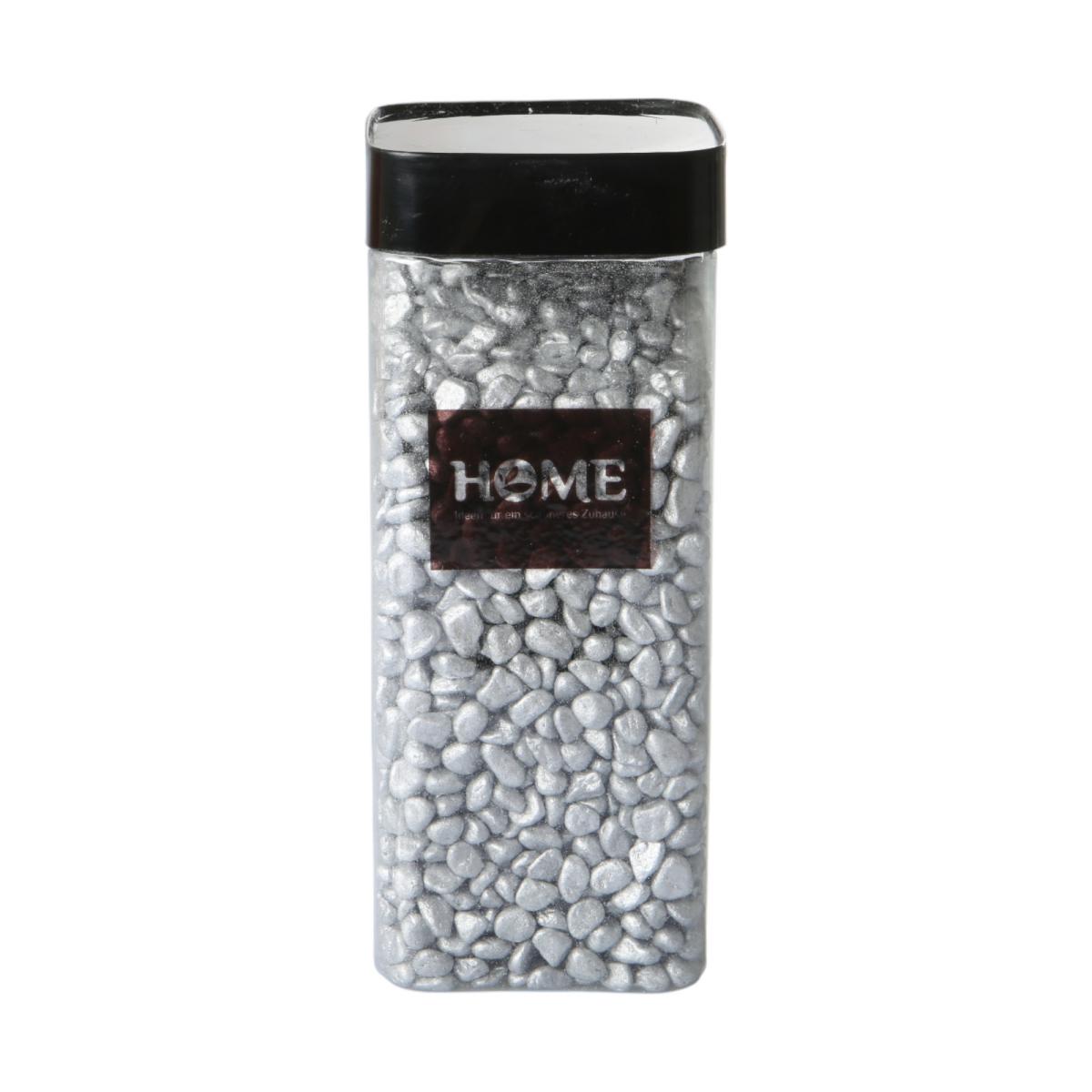 Dekosteine 4-6mm, 800g silber