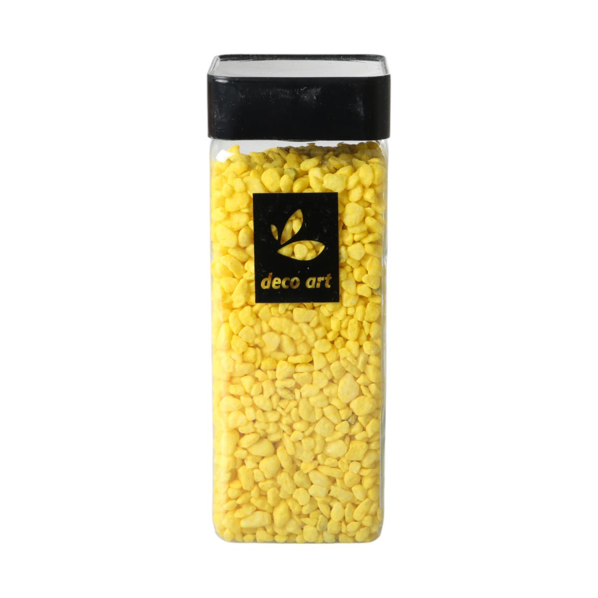 Dekosteine 4-6mm, 800g gelb