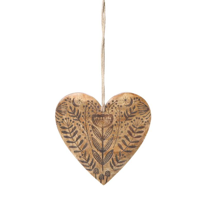 Herzhänger mit Motiv