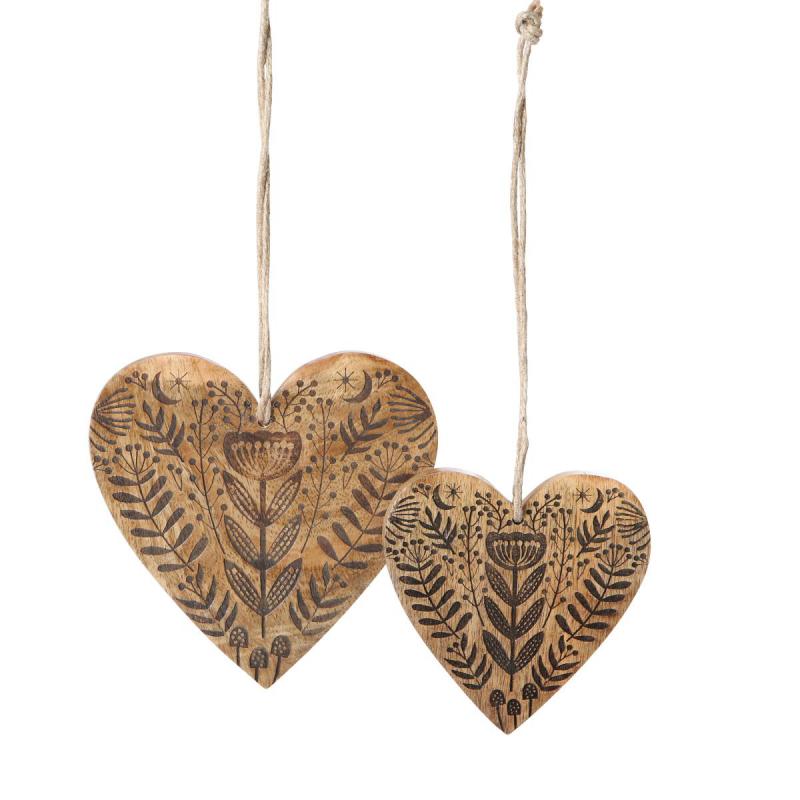 Herzhänger mit Motiv