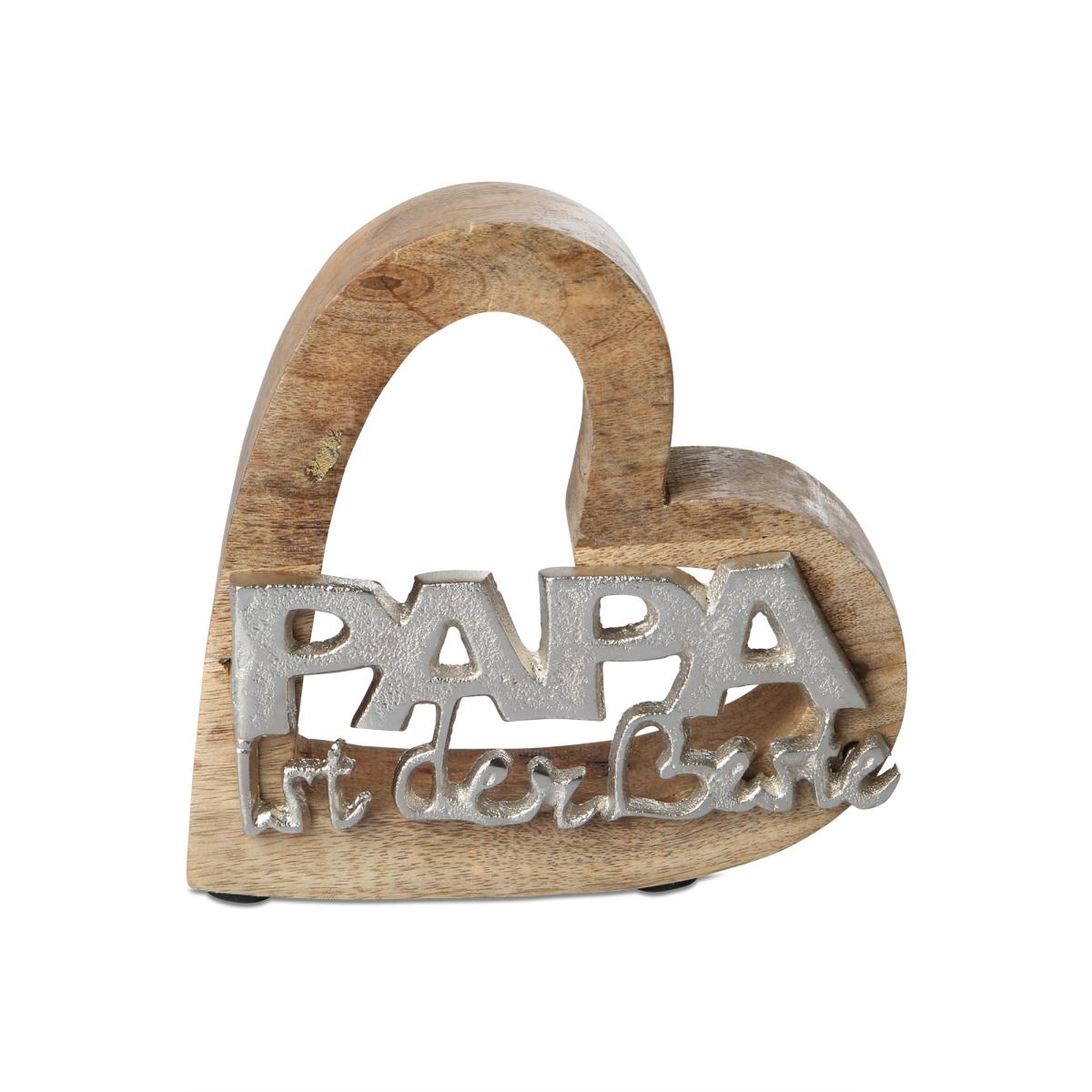 Herzaufsteller mit Spruch