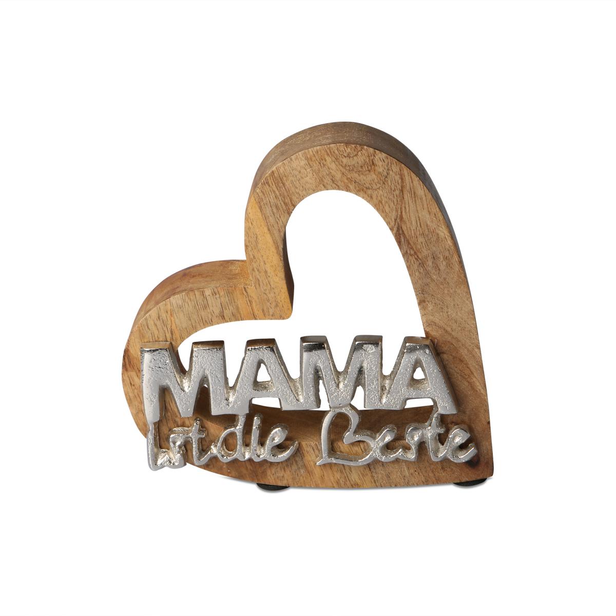 Herzaufsteller mit Spruch