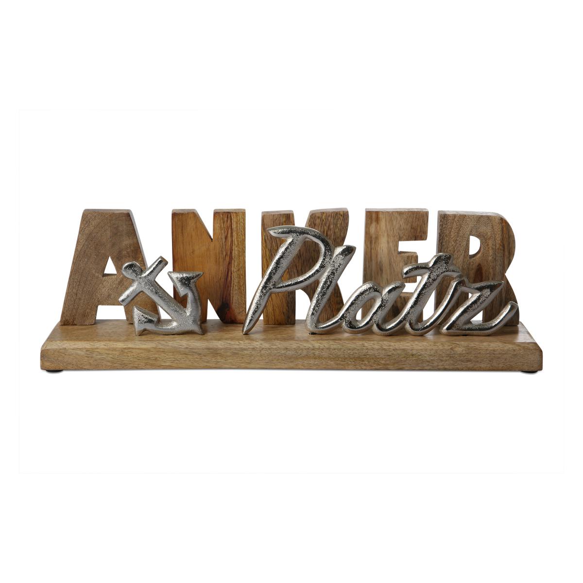 Aufsteller mit Spruch