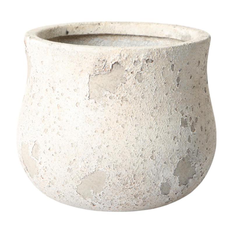 Übertopf in Zementoptik