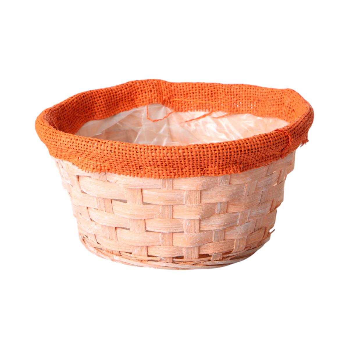 Spannkorb rund - orange