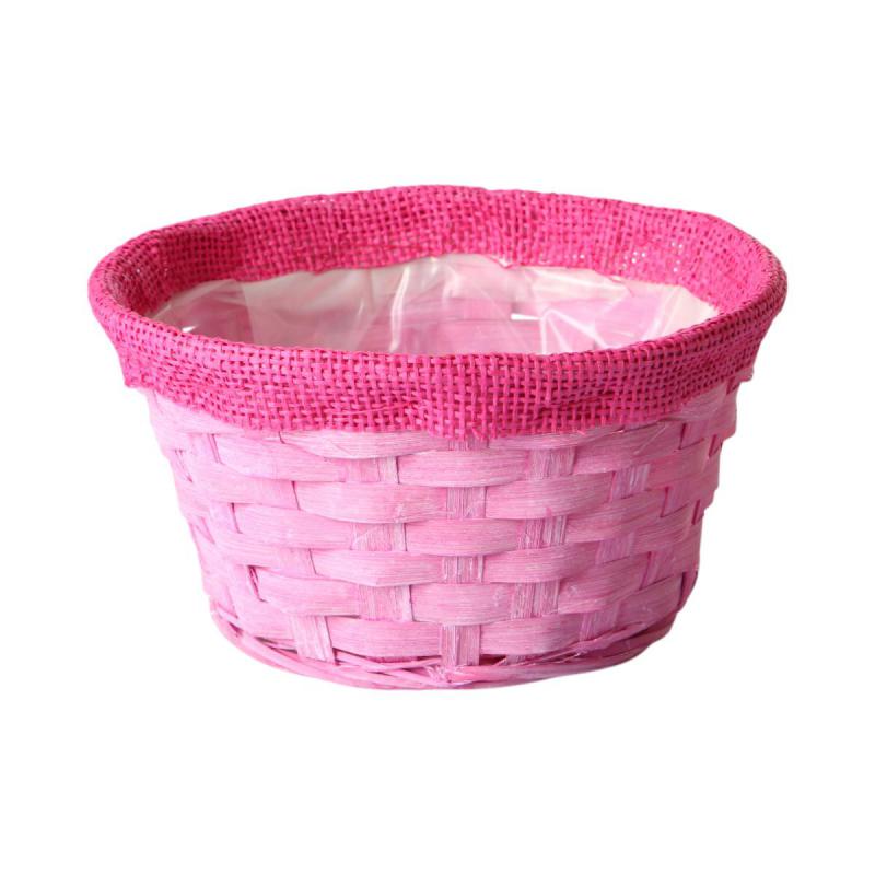 Spannkorb rund - pink