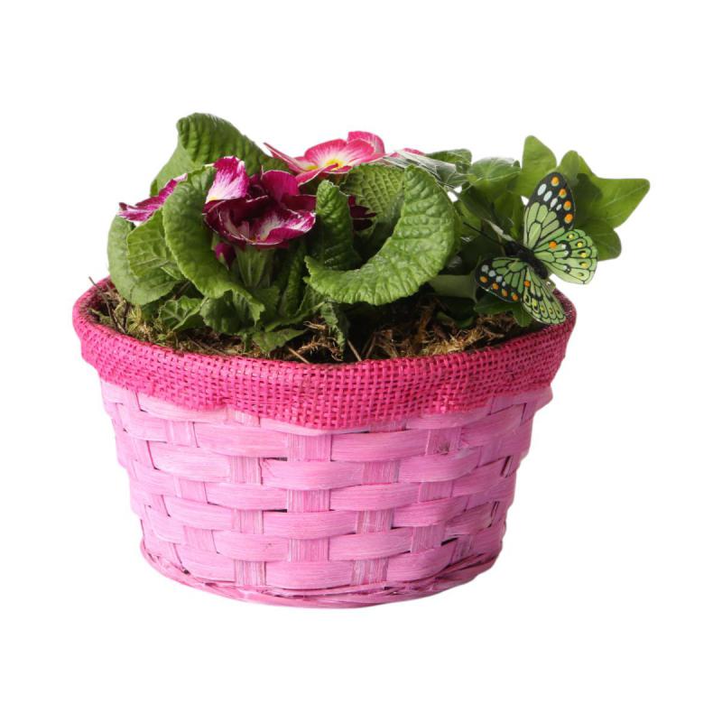 Spannkorb rund - pink