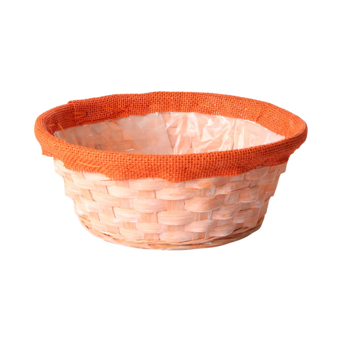 Spannkorb rund - orange