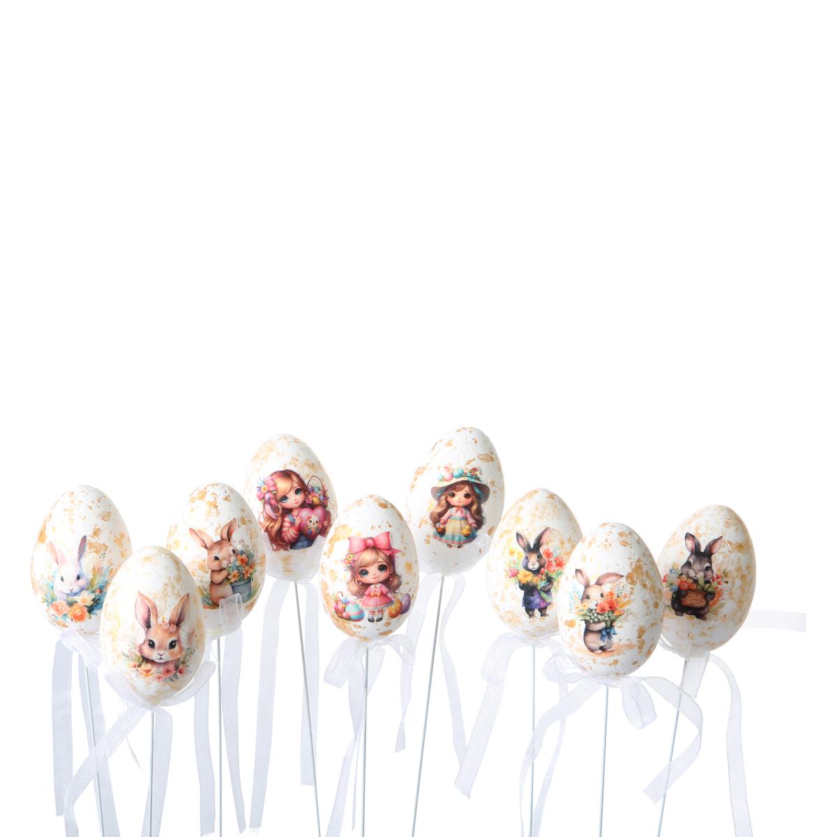 Eier am Stick Motivmix