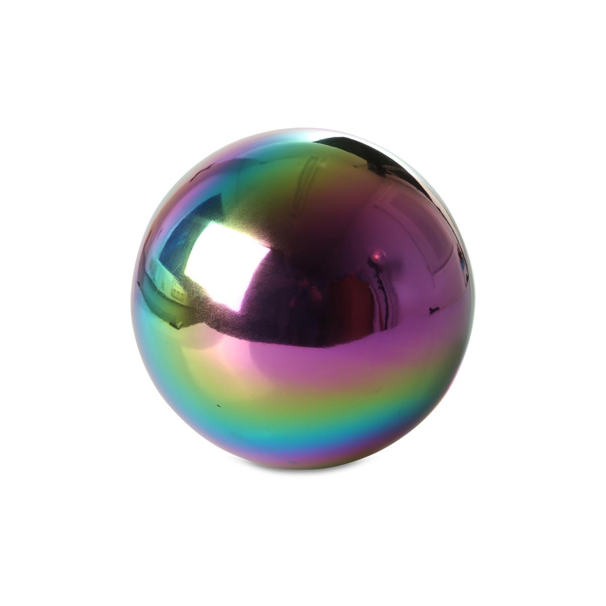 Edelstahl-Kugel regenbogen