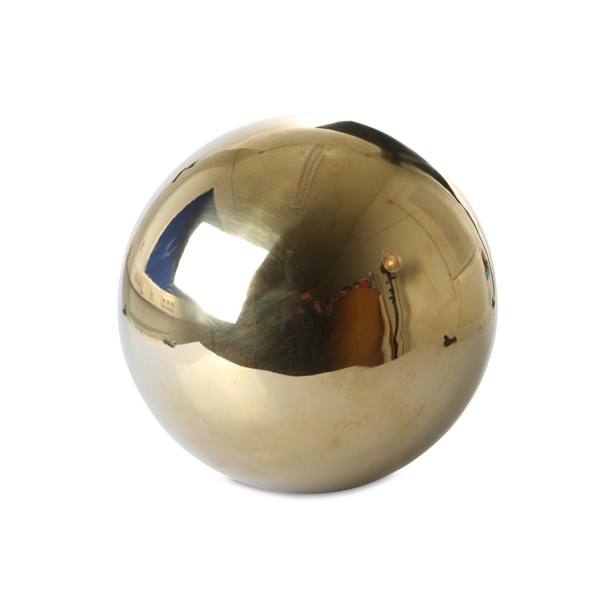 Edelstahl-Kugel gold