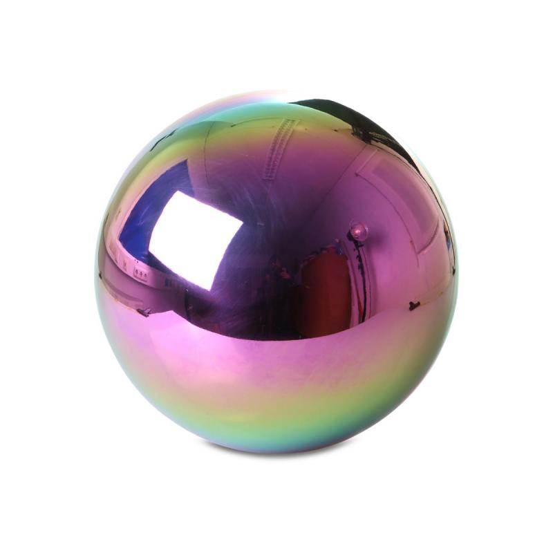 Edelstahl-Kugel regenbogen