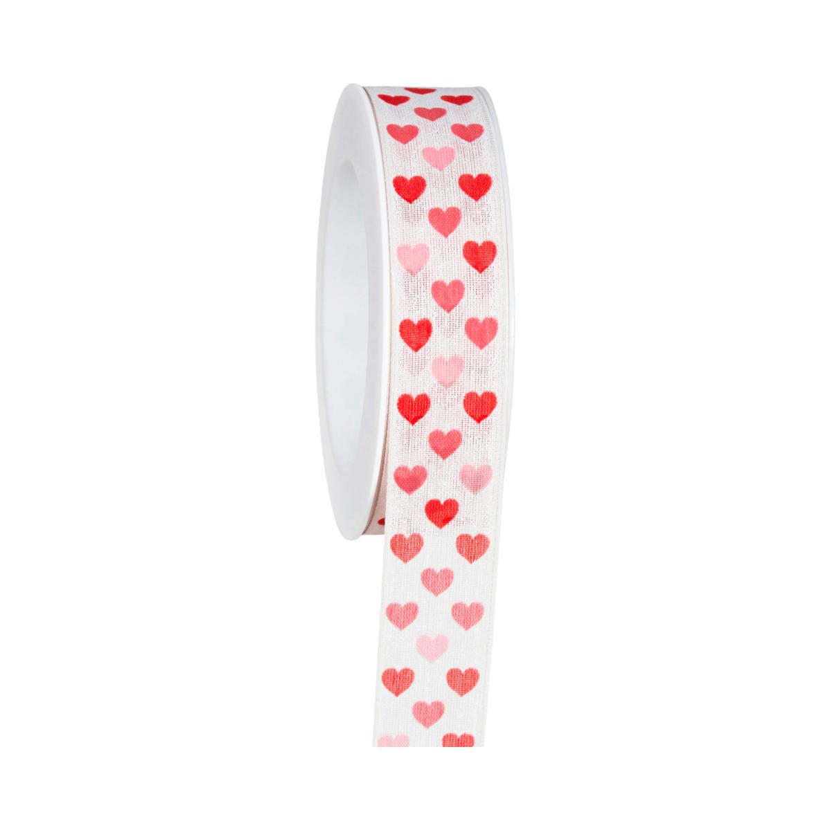 Herzensglück mit Draht weiß