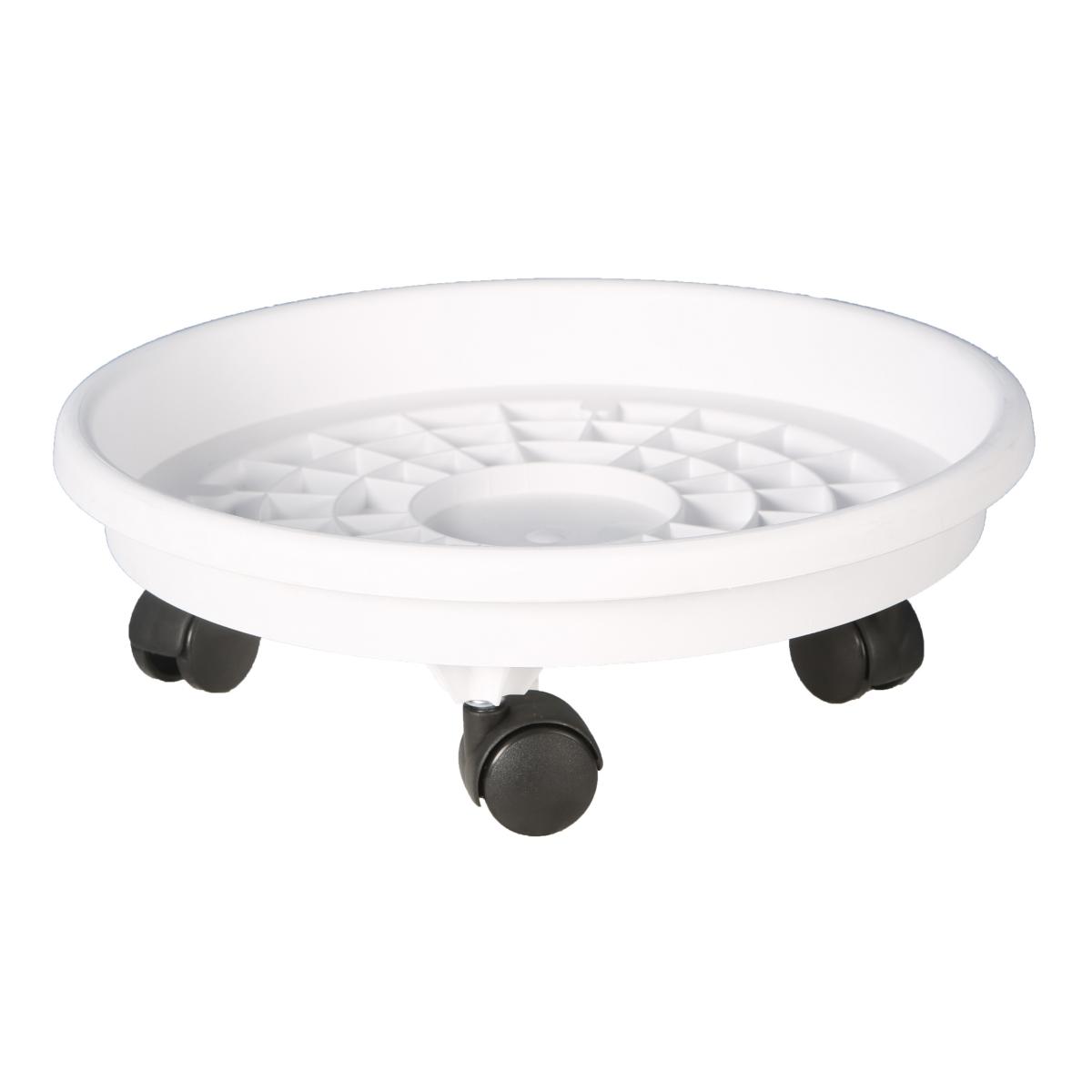 Riviera Untersetzer mit Rollen blanc