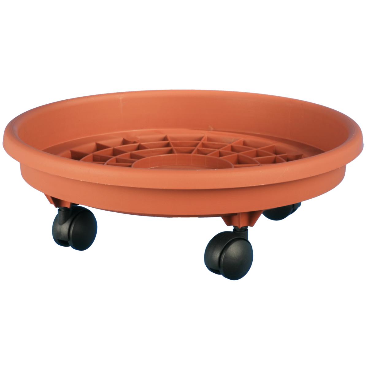 Riviera Untersetzer mit Rollen terrakotta