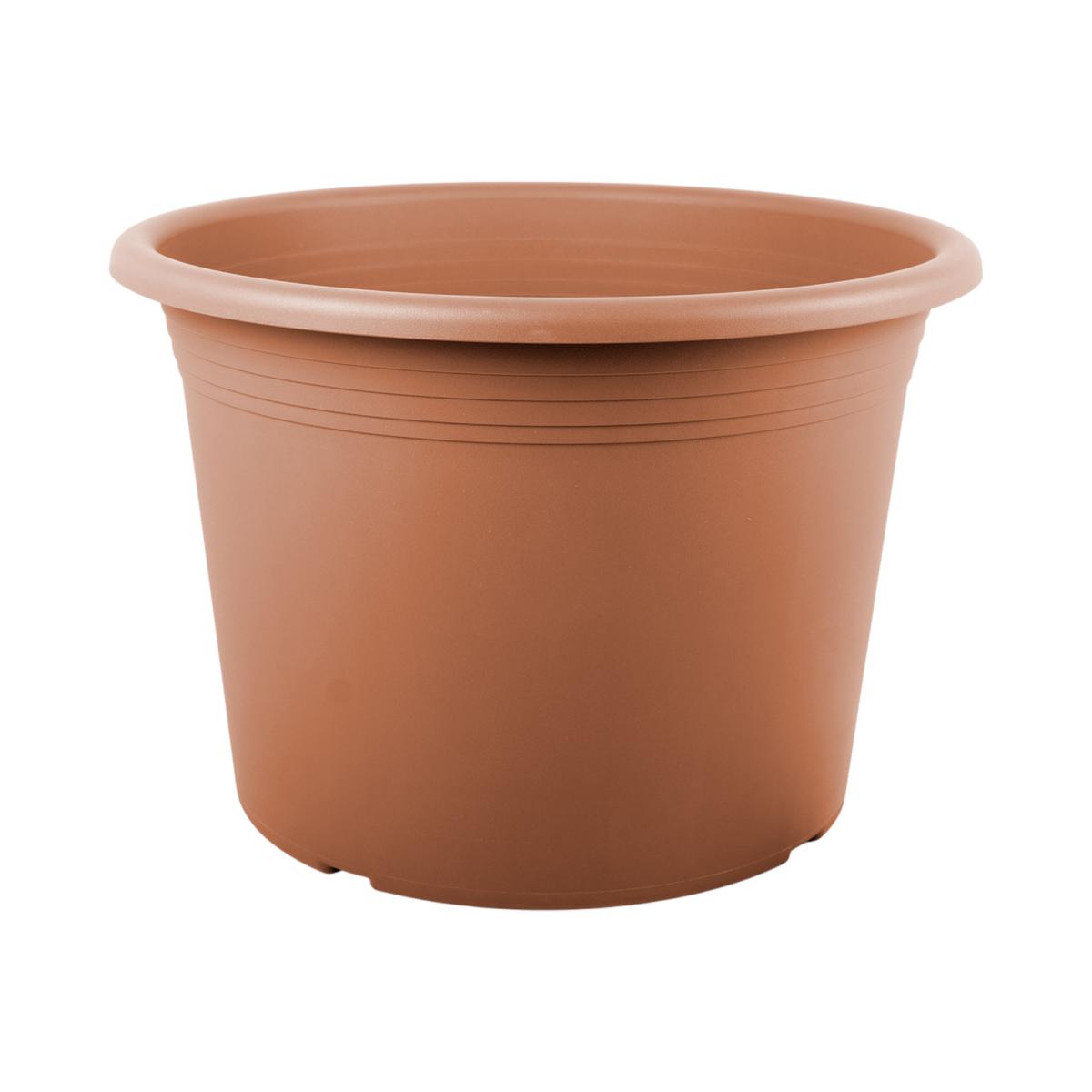 Blumentopf "Cilindro" rund terra