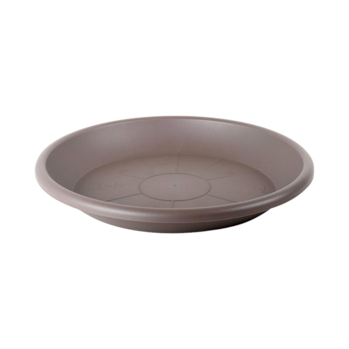 Untersetzer "Cilindro" rund taupe