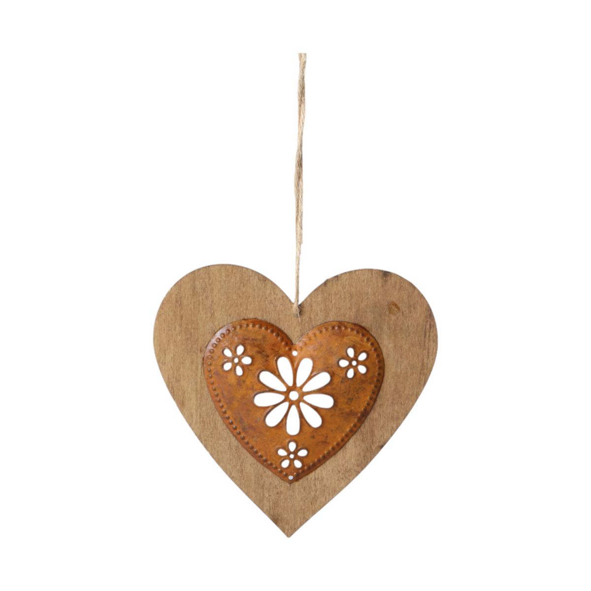 Rostoptik Herzhänger