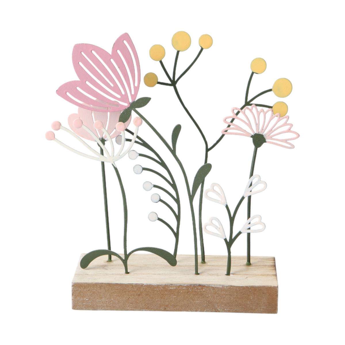 Metall-Aufsteller Blumen