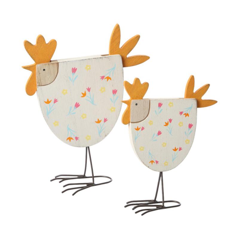 Holz-Huhn Aufsteller