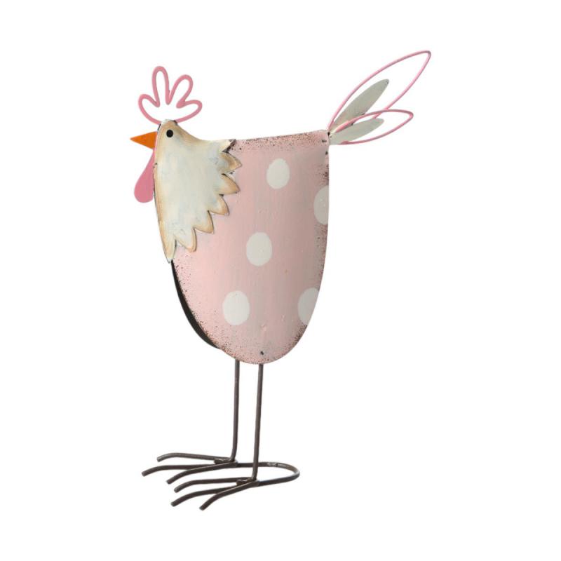 Metall-Huhn Aufsteller