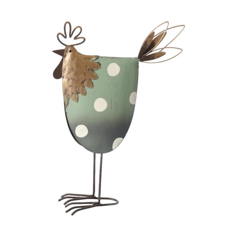Metall-Huhn Aufsteller