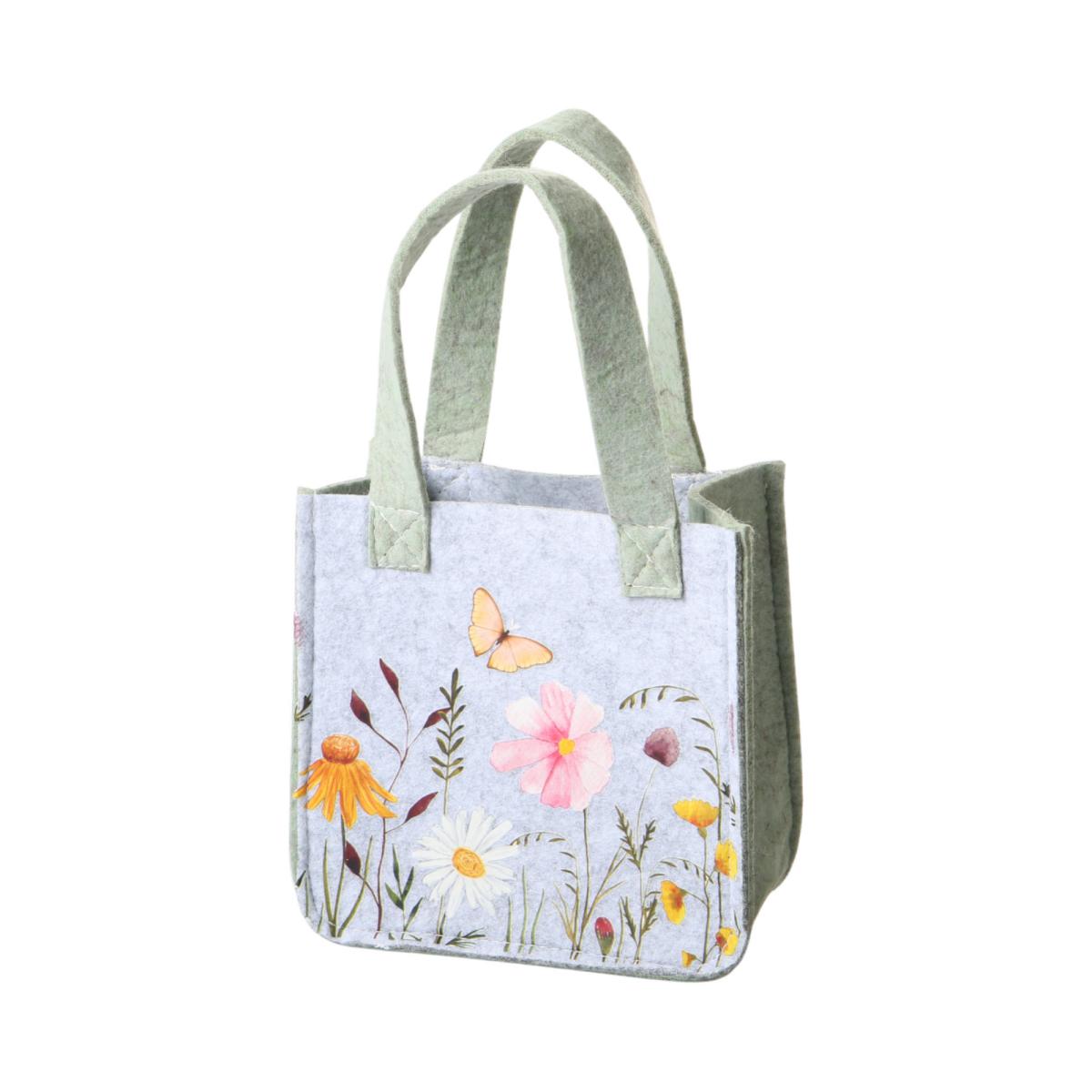 Filztasche von Blümchendesign