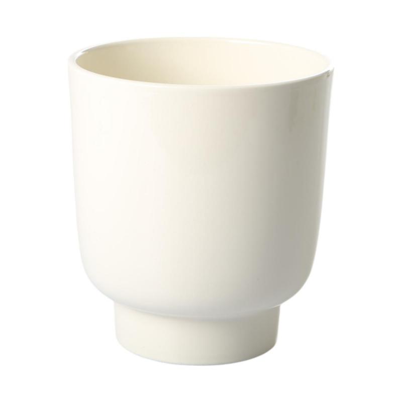 Hochkübel für Orchideen creme gl.