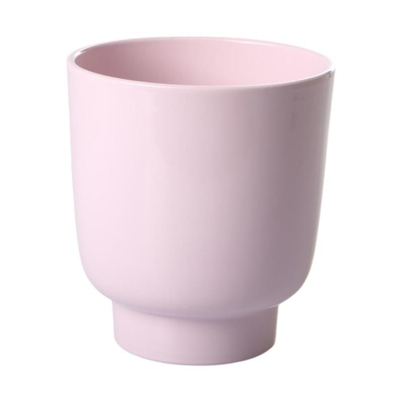 Hochkübel für Orchideen hellrosa gl.