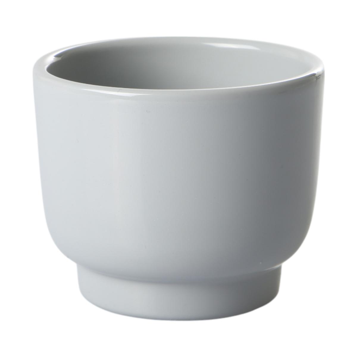 Übertopf für Minipflanzen grau