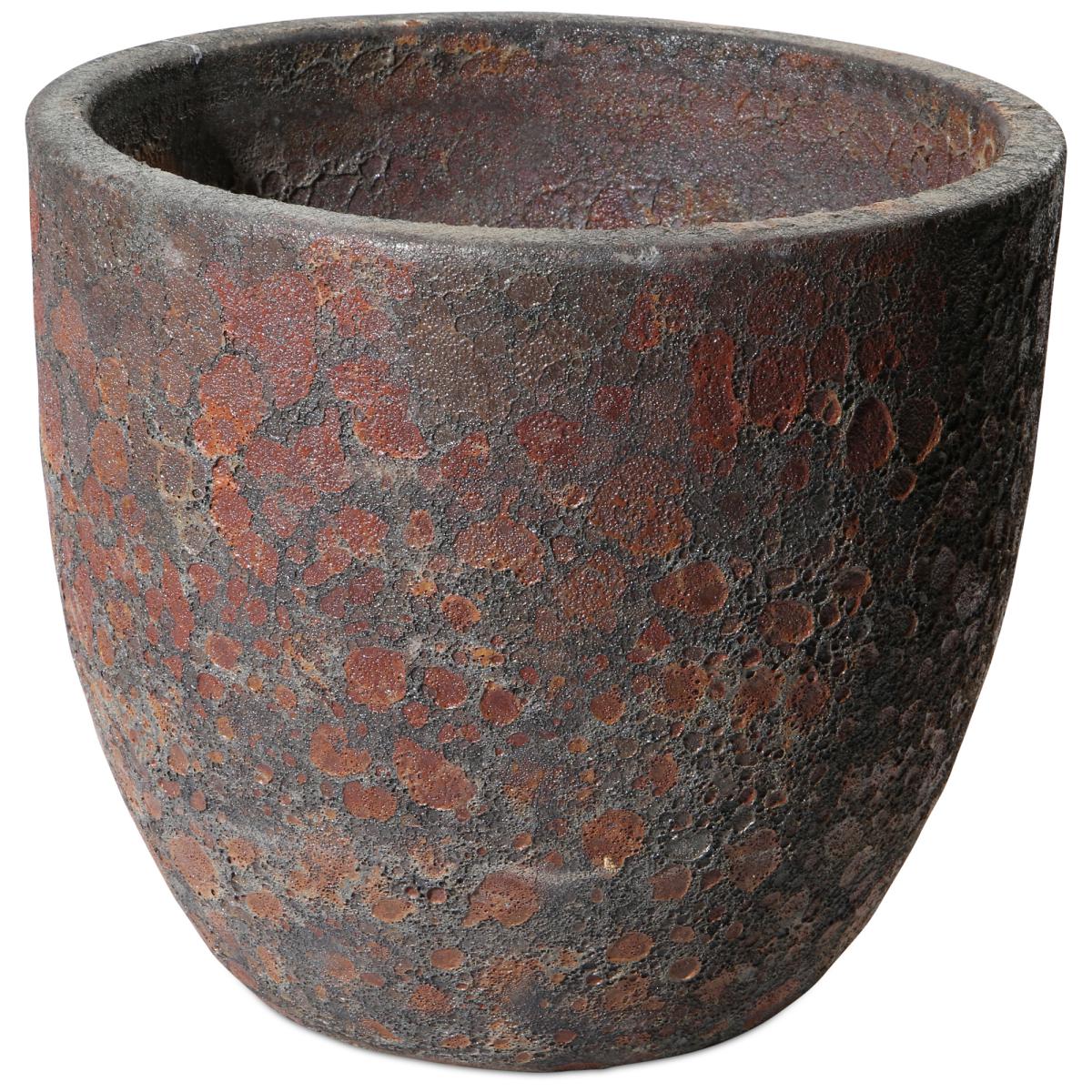 Outdoor Topf glasiert Bubble Rust