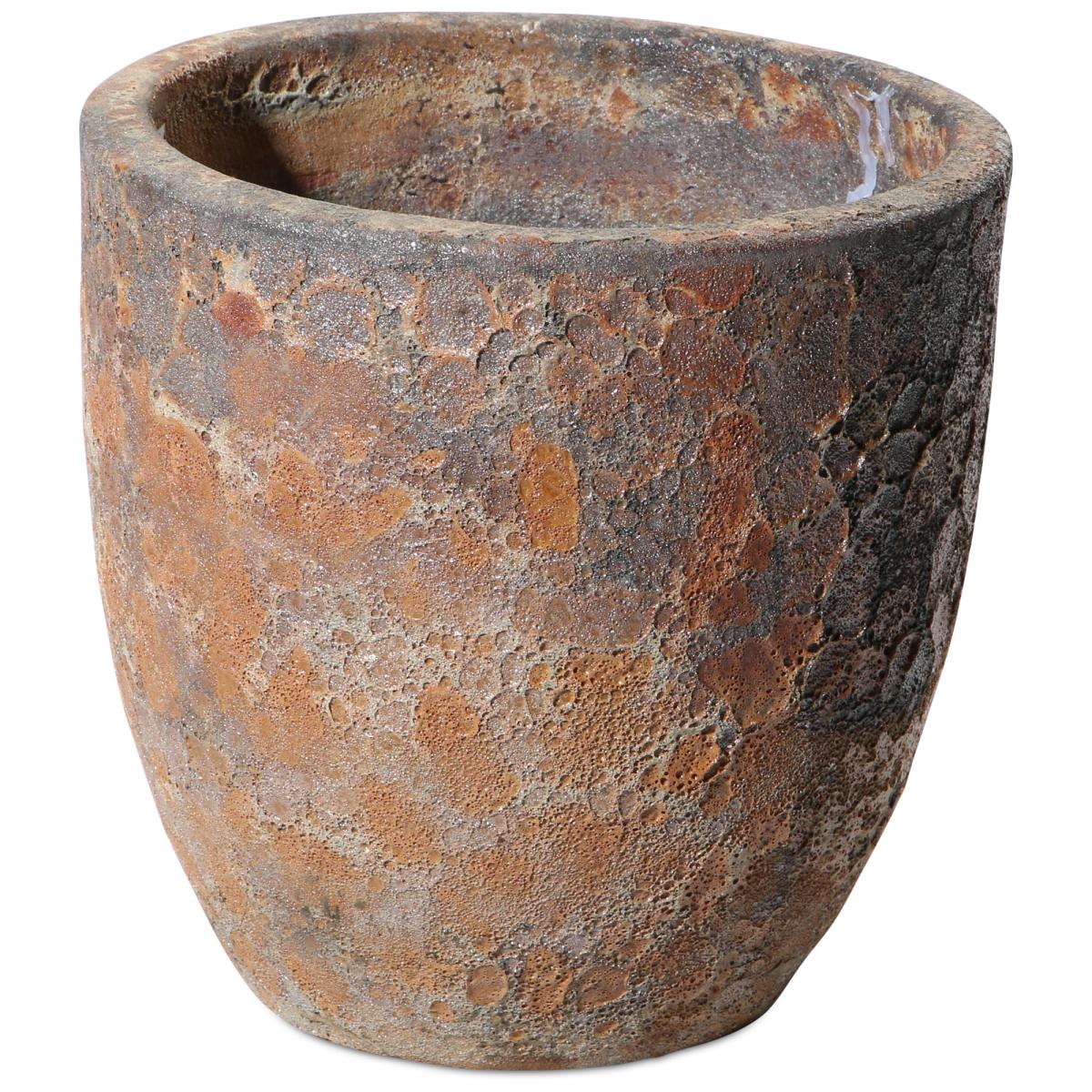 Outdoor Topf glasiert Bubble Rust