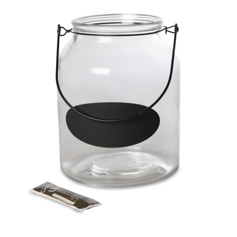 Windlicht zum Beschriften