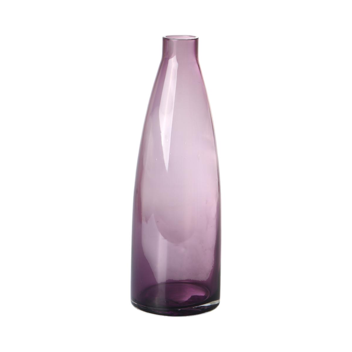 Vase schlank aubergine