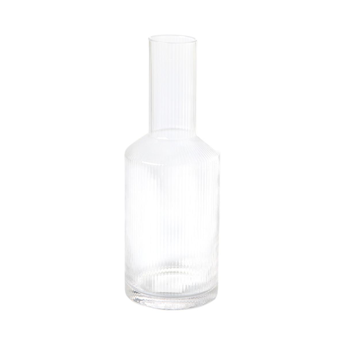 Tischvase mit Streifen