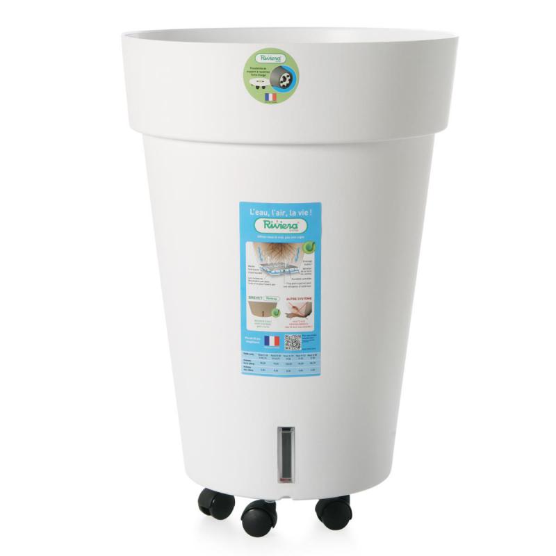 Riviera Loft Kübel hoch 38l blanc