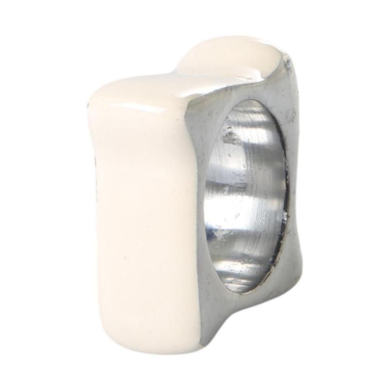 Alu-Serviettenring creme