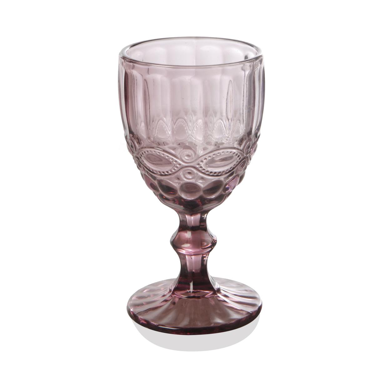 Weinglas strukturiert