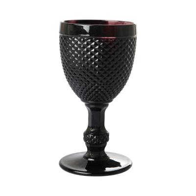 Pokal auf Fuß schwarz