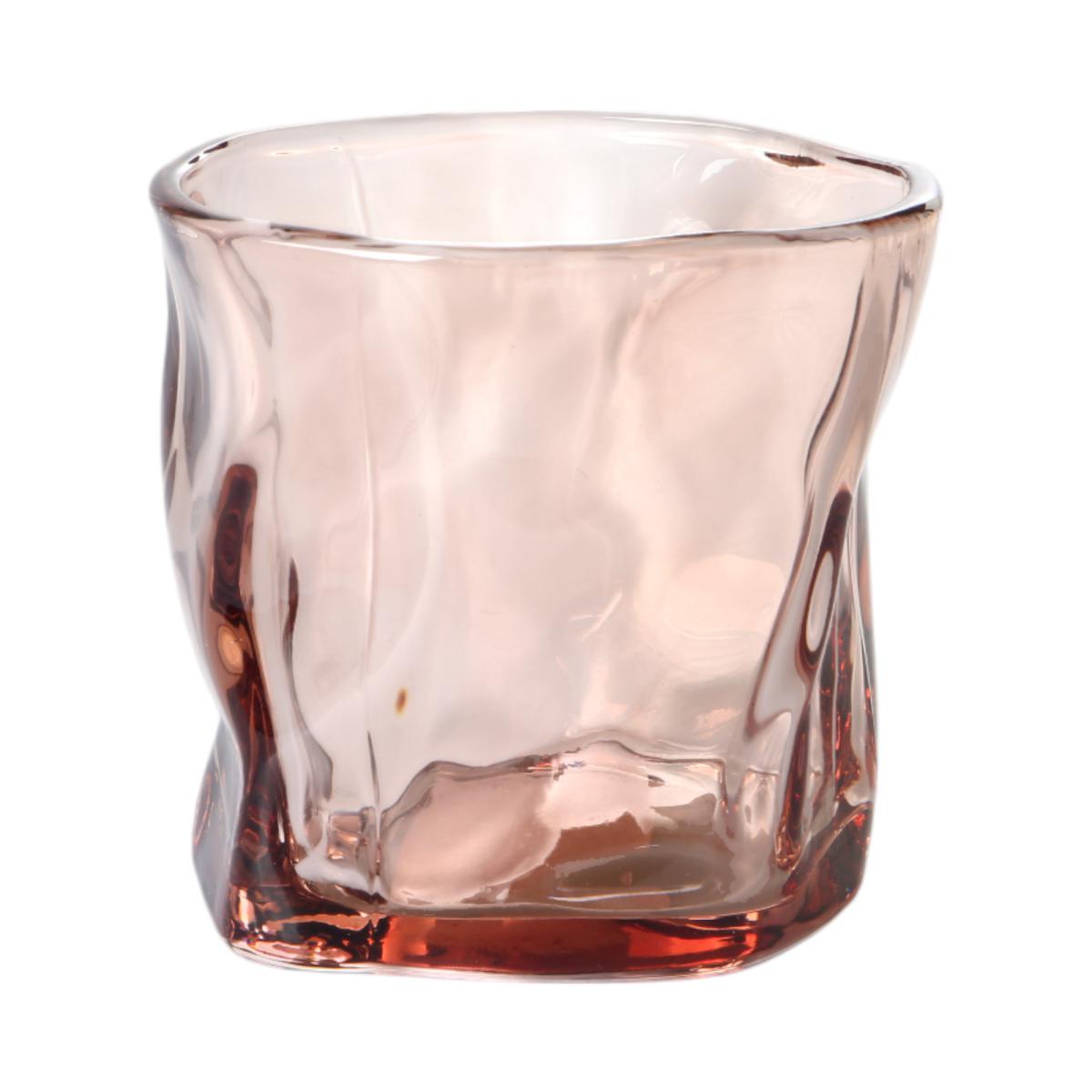 Trinkglas farbig amber