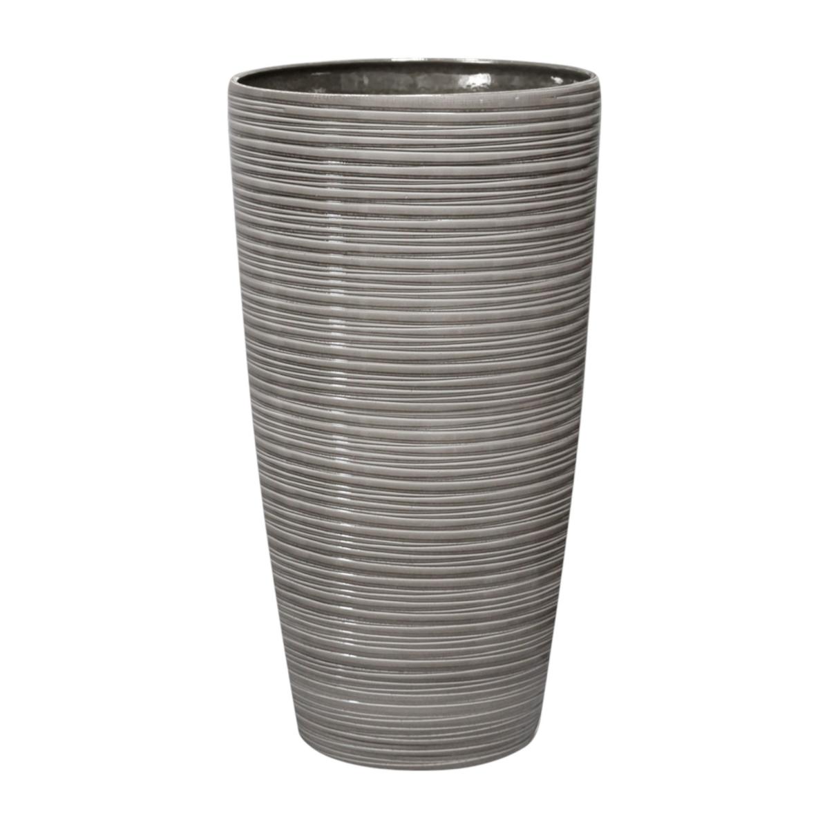 Glaze Lite Gefäß mit Rillen Fossil