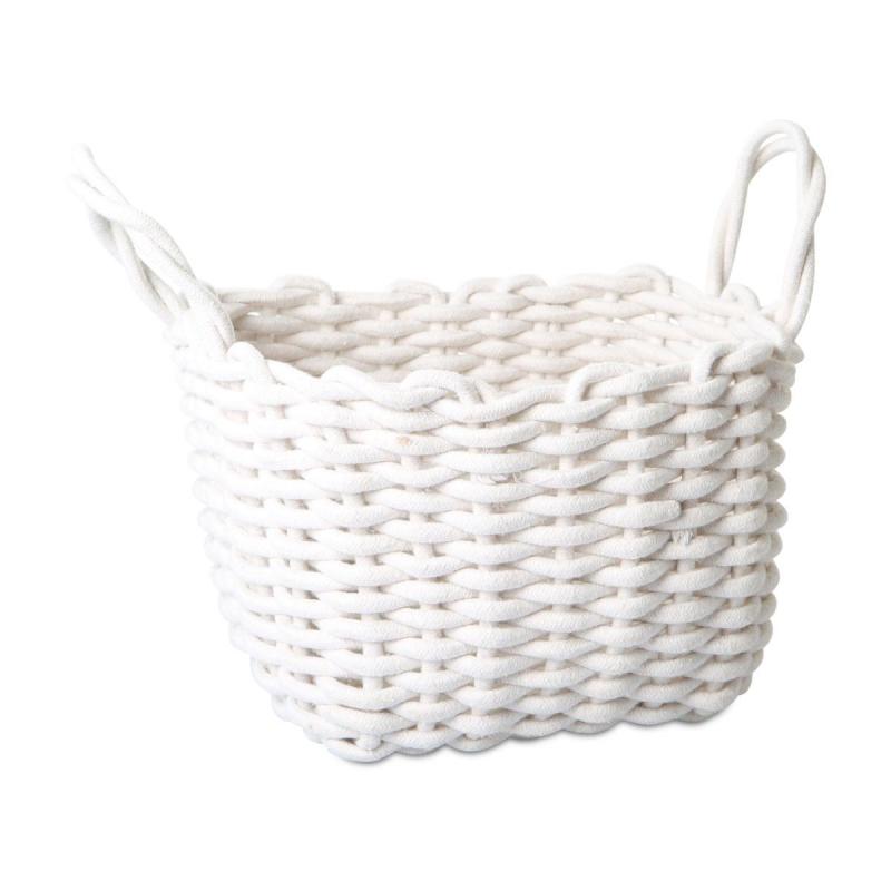 Korb quadratisch weiß