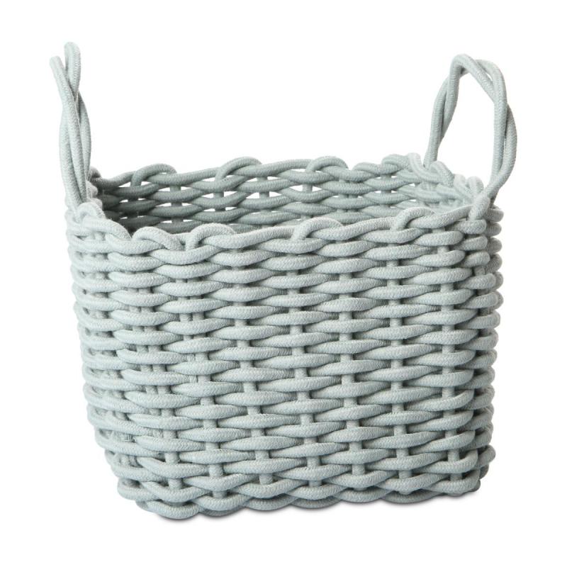 Korb quadratisch blau