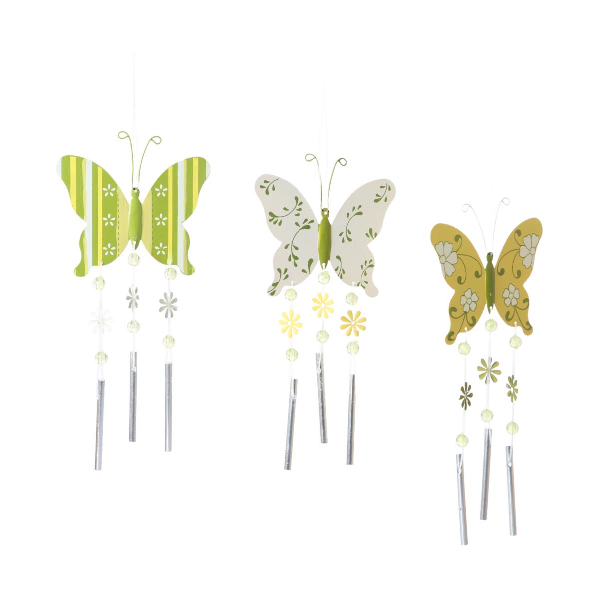 Windspiel Schmetterling Farbmix