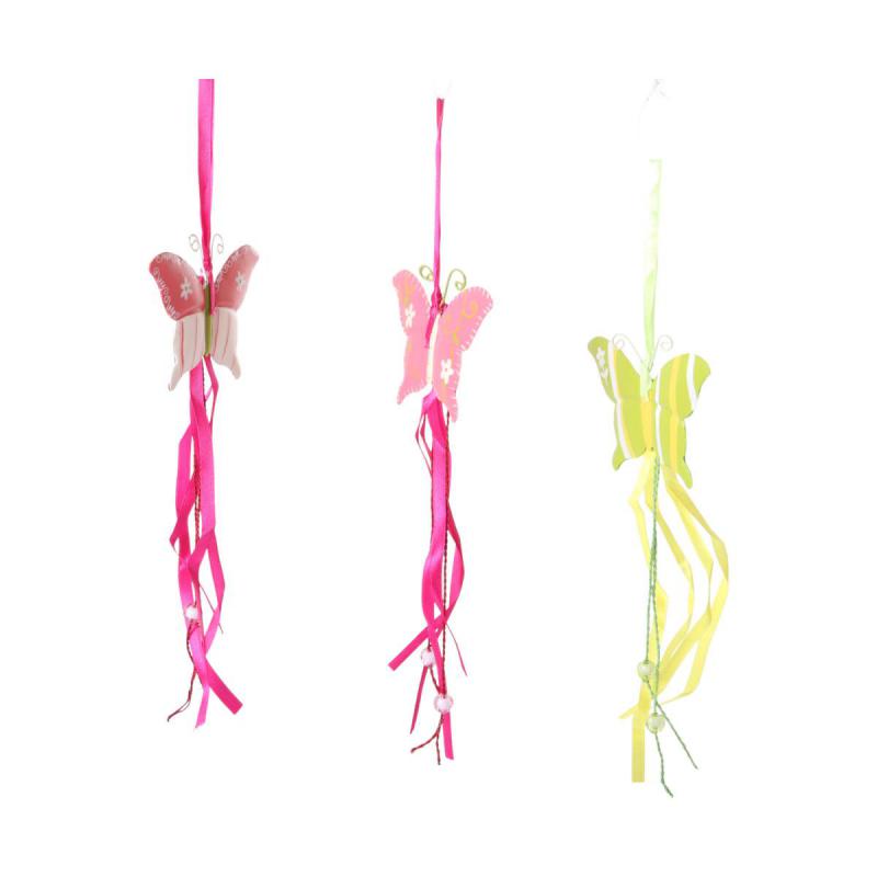 Blech-Schmetterlinghänger Farbmix