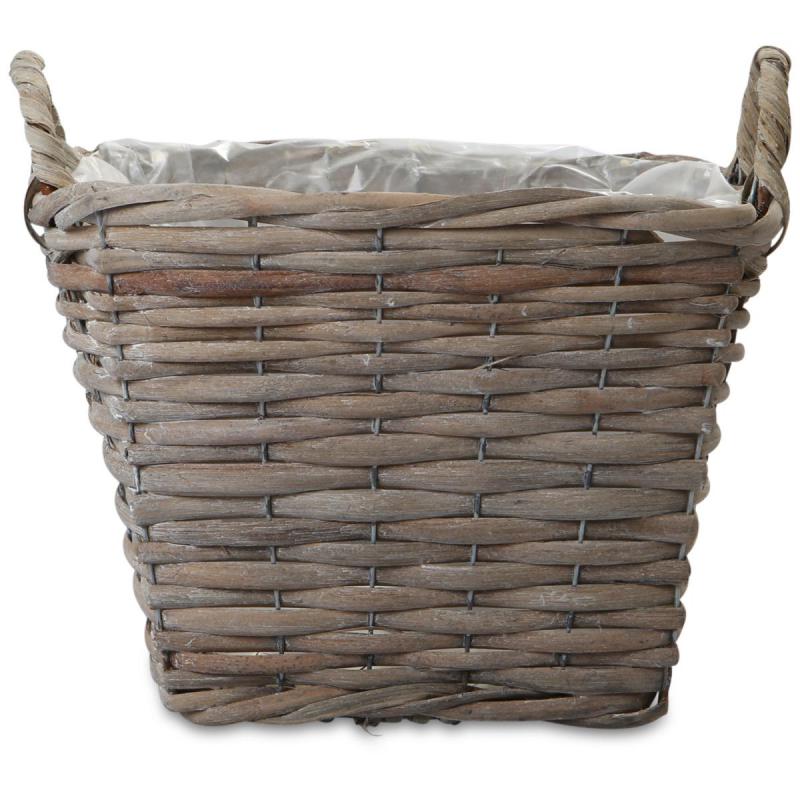 Korb eckig mit Griffen