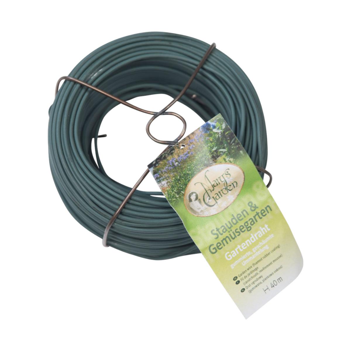 Gartendraht gummiert